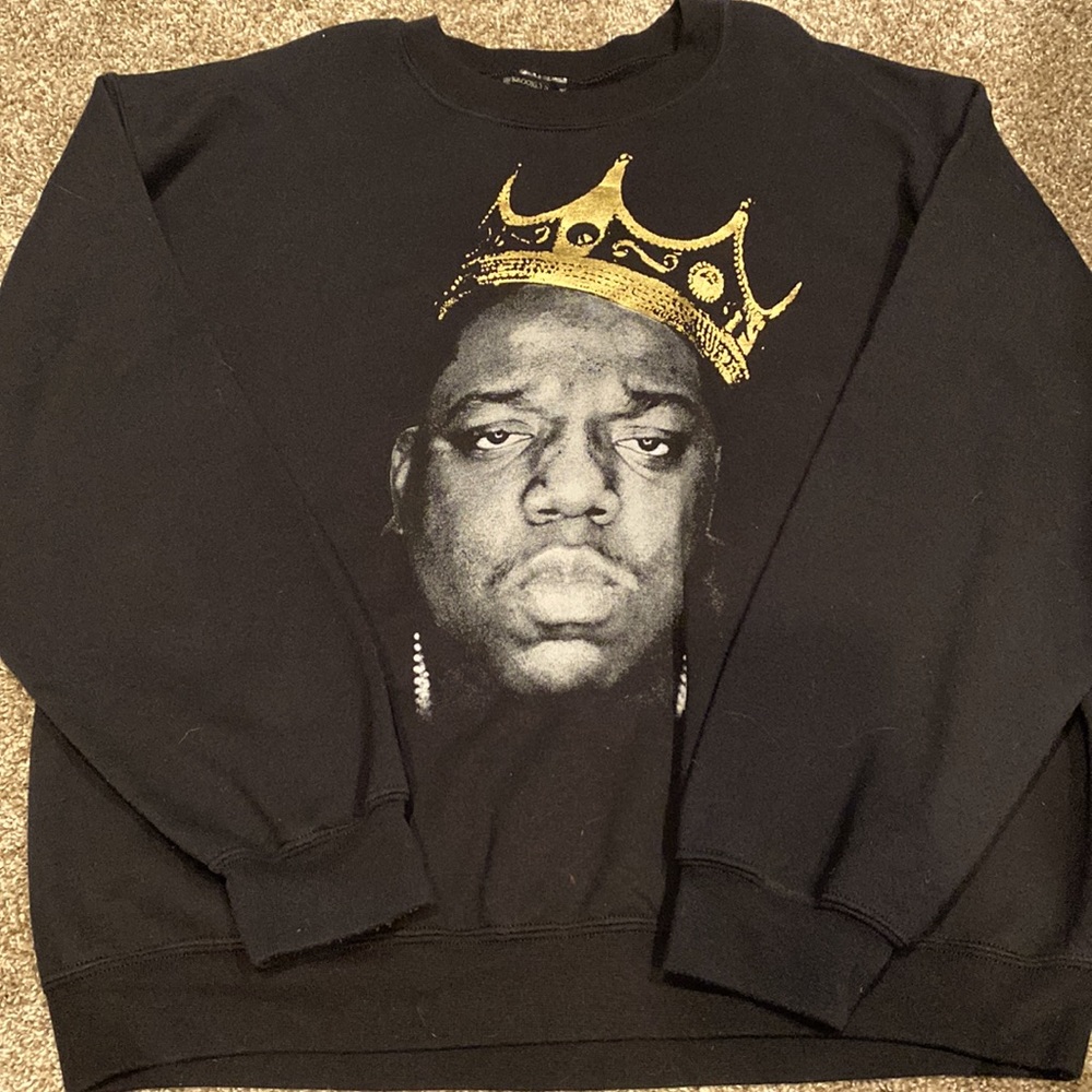Notorious B.I.G sweatshirt size Large